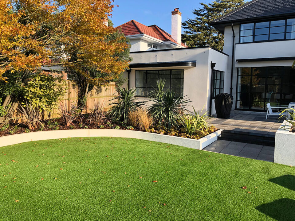 Garden design with planting in Blackfield.