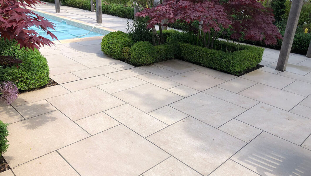 Paved area around swimming pool 02