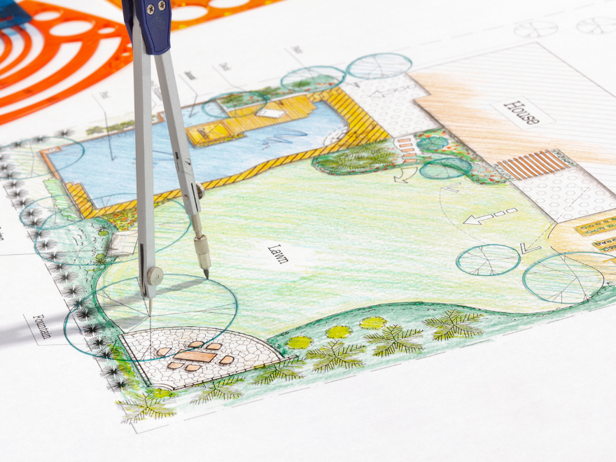 planning permission for garden design